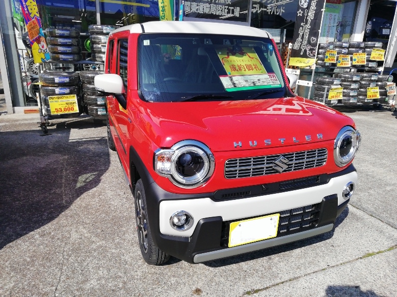 売約御礼☆新車「スズキ ハスラー」